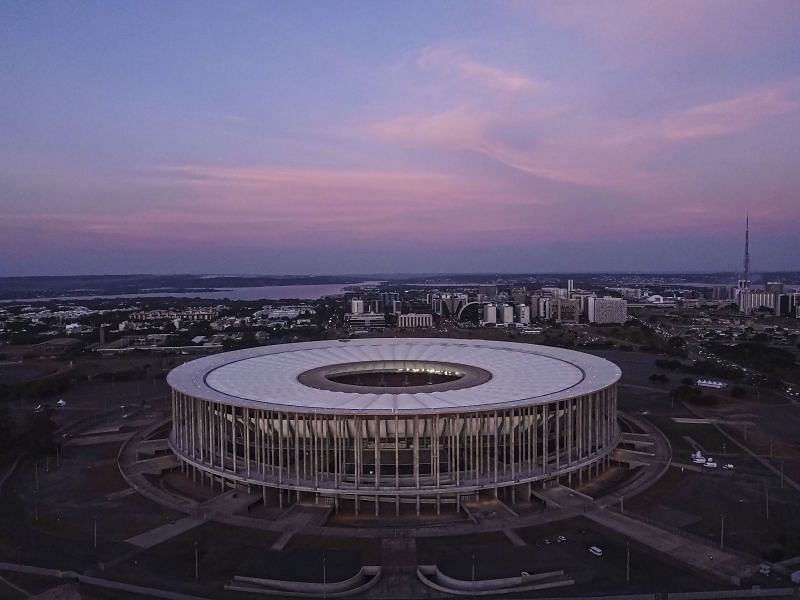 The Mané Garrincha in Brasilia