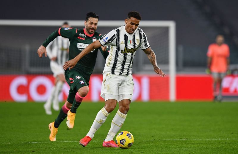 Danilo in action for Juventus