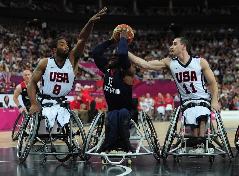 USA vs Great Britain in 2016 Rio Paralympics [Source: paralympic.org] Enter caption