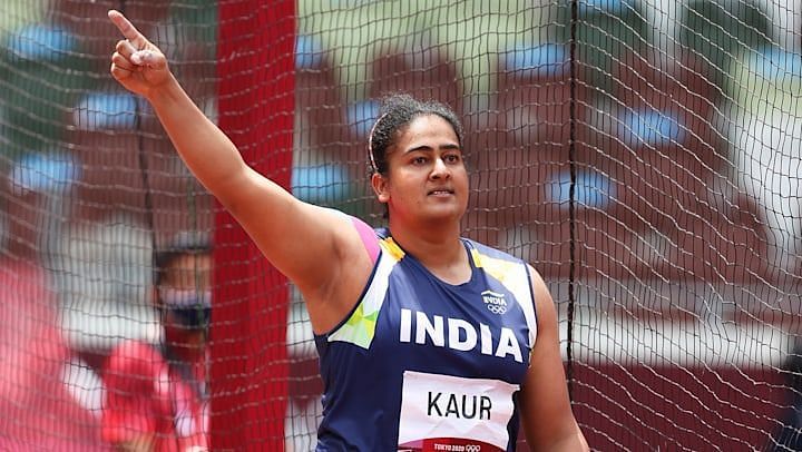 Kamalpreet Kaur participated in her first Olympics