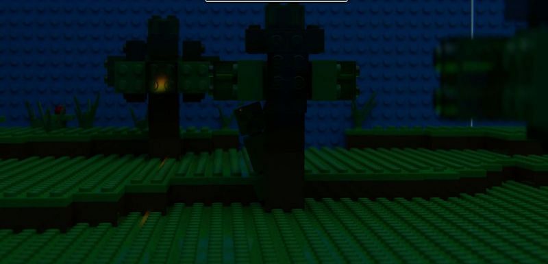 Sneaky LEGO creeper (Image via Reddit)