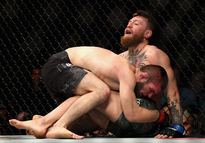 Khabib Nurmagomedov recently accused Conor McGregor of losing his nerve in big UFC fights