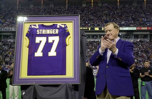 Korey Stringer's number retired in 2001 season