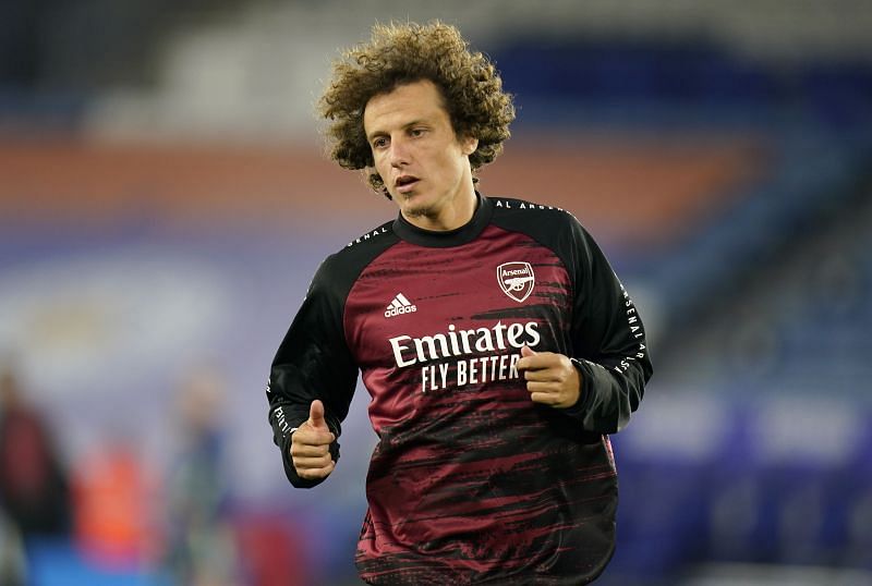 David Luiz during his time at Arsenal