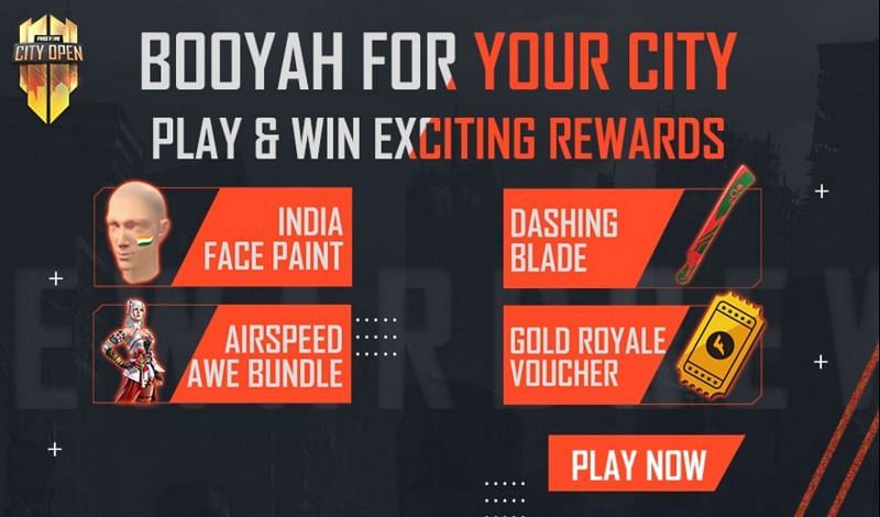 Booyah for Your City event can net amazing Airspeed Awe Bundle (Image via Free Fire)