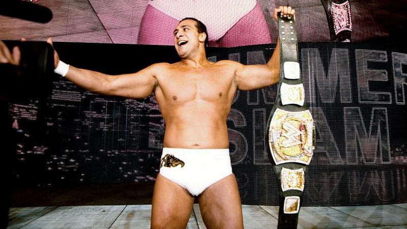 Alberto Del Rio won the first of his four World Championships in 2011