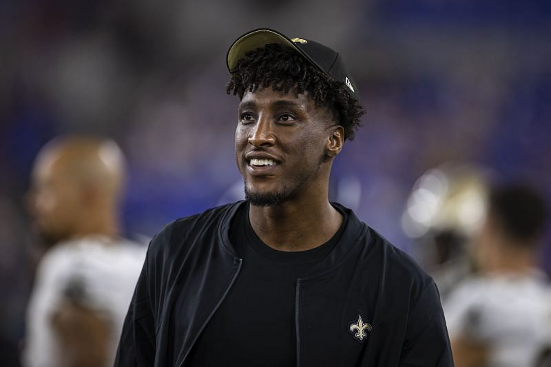 New Orleans Saints WR Michael Thomas continues to rehab his ankle injury