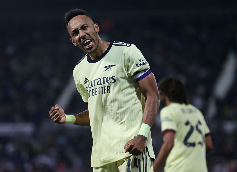 Pierre-Emerick Aubameyang scored a hat-trick against West Brom