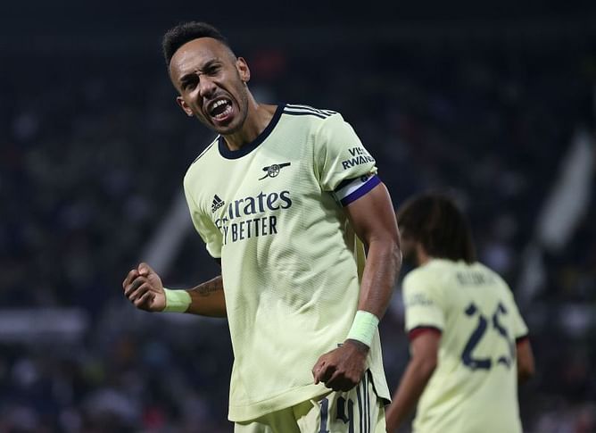 Aubameyang throws back to his best days as Arsenal striker hits hat-trick against West Brom