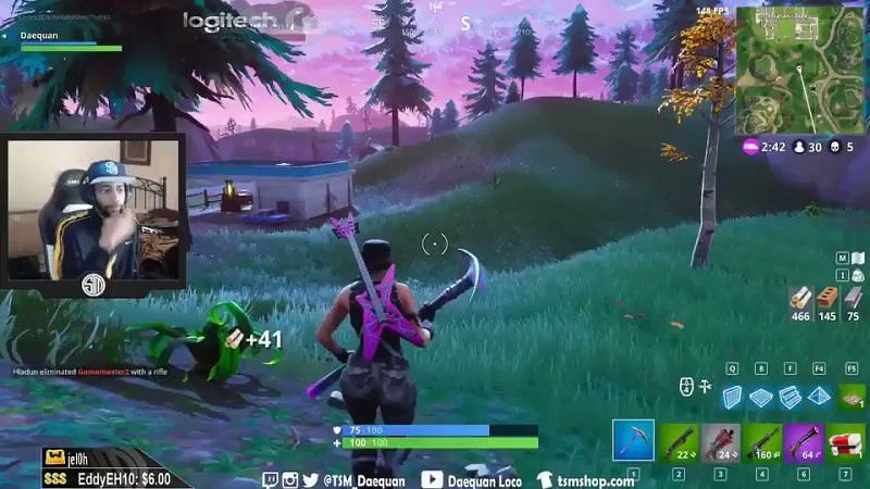 Daequan Était Un Grand Joueur De Fortnite (Image Via Twitter/Daequan)