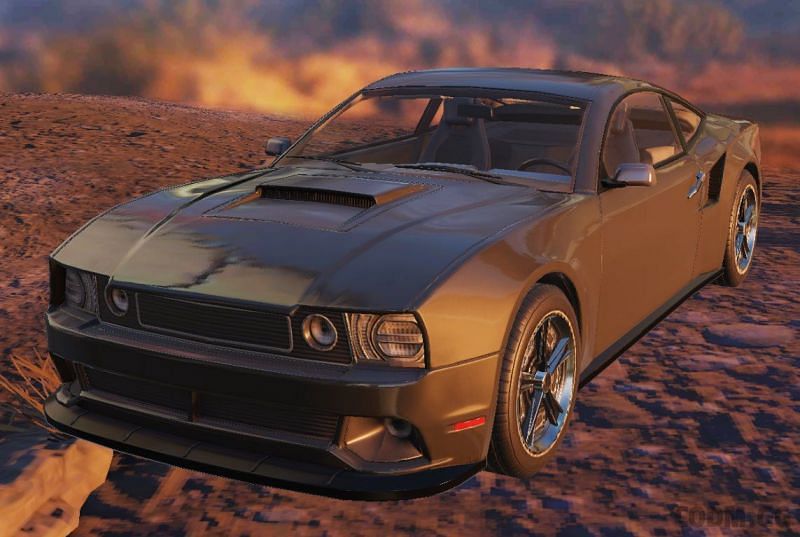 Get the new Muscle car in COD Mobile BR to complete Hiker&#039;s Havoc challenge (Image via Codm.gg)