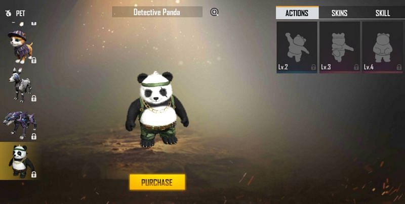 Detective Panda and his ability (Image via Free Fire)