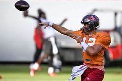 Tom Brady shows amazing accuracy during training camp