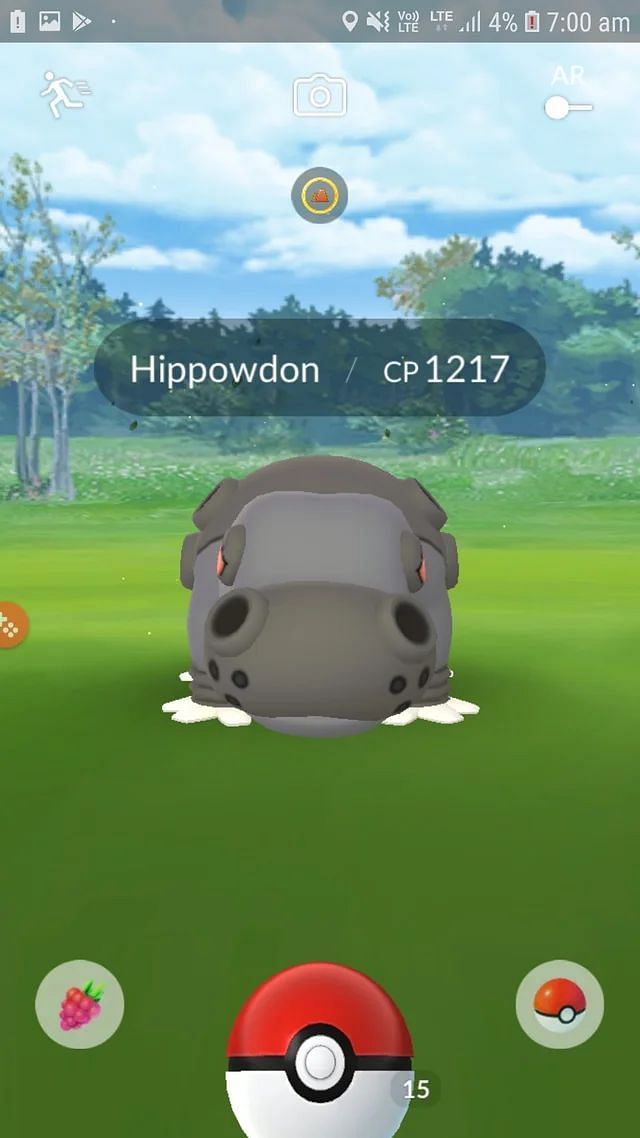 Hippowdon in Pokemon Go