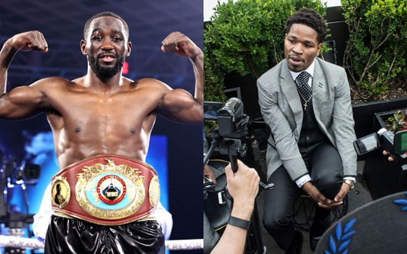 Terence Crawford (left) and Shawn Porter (right)