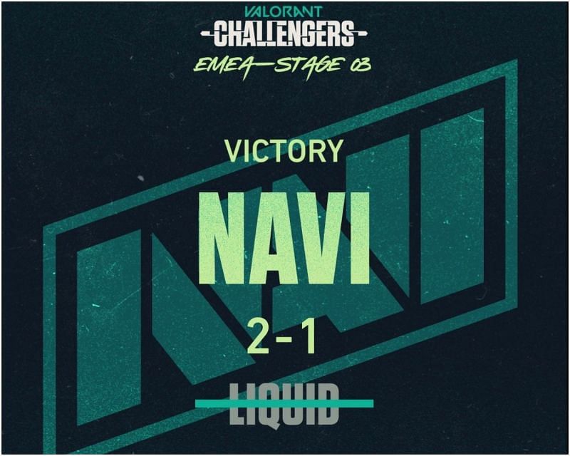 Team Liquid lost against Natus Vincere (Image via Twitter)