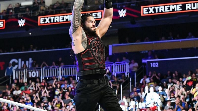 Roman Reigns has competed in numerous major matches at Extreme Rules during his WWE career