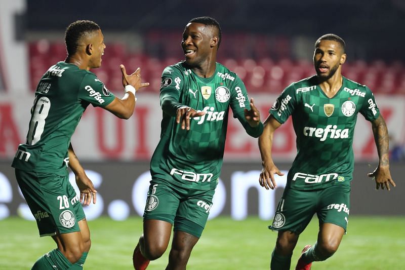 Palmeiras host Sao Paulo in the second leg fixture of their Copa Libertadores quarter-final on Tuesday