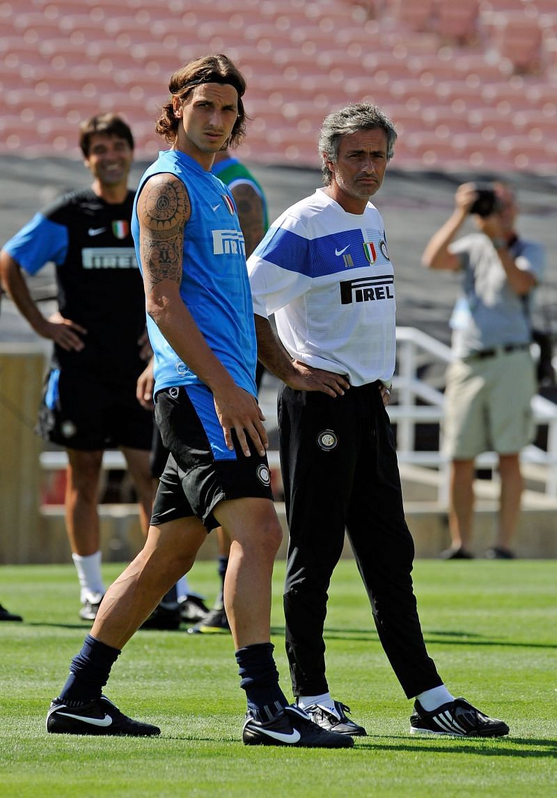Zlatan Ibrahimovic struck an amazing relationship with Mourinho while at Inter