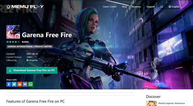 MEmu Play - Descargar Free Fire para PC con MEmu