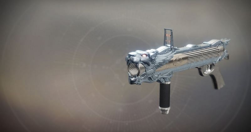 Exotic grenade launcher, Fighting lion (Image via Bungie)