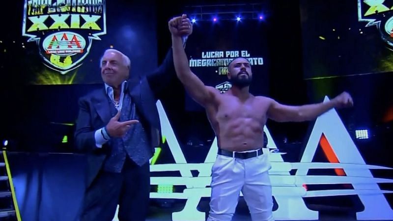 Ric Flair and Andrade El Idolo will make quite a pair in AEW!