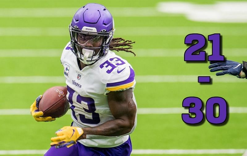 Minnesota Vikings running back Dalvin Cook comes in at number 21