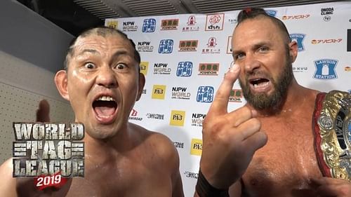 Minoru Suzuki and Lance Archer are a part of Suzuki Gun