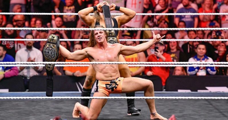 Riddle and Pete Dunne held the NXT Tag Team Championship in 2020