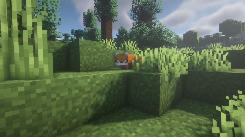 A fox (Image via Minecraft)