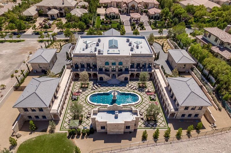 Floyd Mayweather&#039;s Las Vegas mansion [Credit: Kamran Zand/Luxury Estates International]