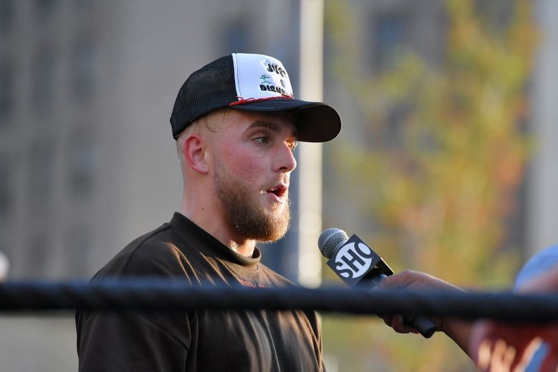 Jake Paul vs Tyron Woodley - Media Workout - Cleveland, Ohio