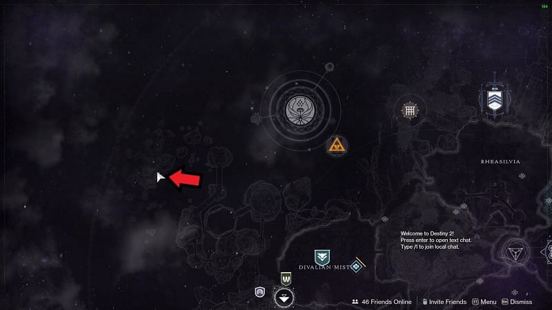The fifth Location for the Atlus Skew on the Dreaming City (Image via Destiny 2)