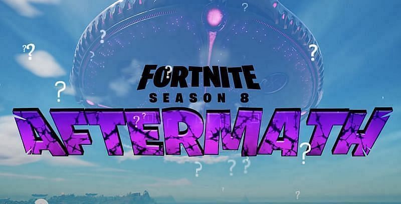 Fortnite Chapter 2 - Season 8 might be called &#039;Aftermath&#039; (Image via YouTube/FriendlyMachine)
