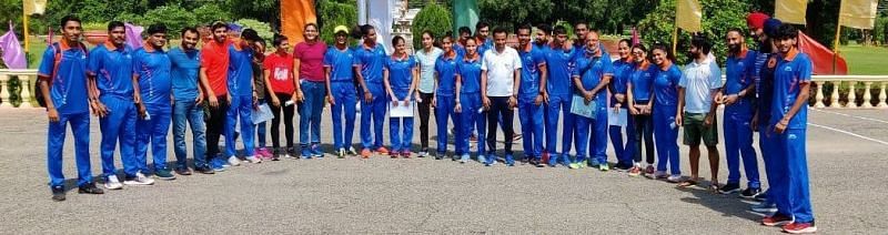 Indian contingent to compete at the U-20 World Athletics Championships [Image Credits: AFI/Twitter]