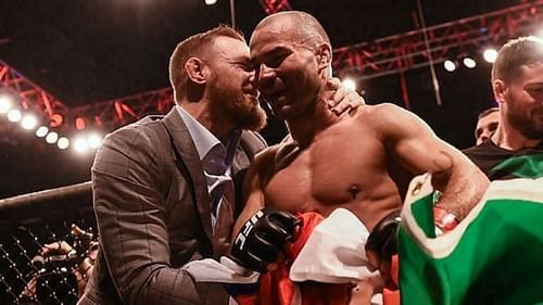 Conor McGregor and Artem Lobov