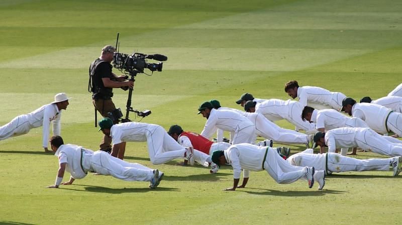 Pakistan celebrated with all their might at Lord&#039;s in 2016 (Pic Credits: Deccan Chronicle)