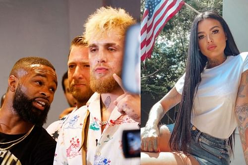 'Tatu Baby' (Right) to ink the loser of Jake Paul vs. Tyron Woodley [Right image credit: @tatubaby via Instagram] Jake Paul shared Tatu Baby's post about tattooing the loser