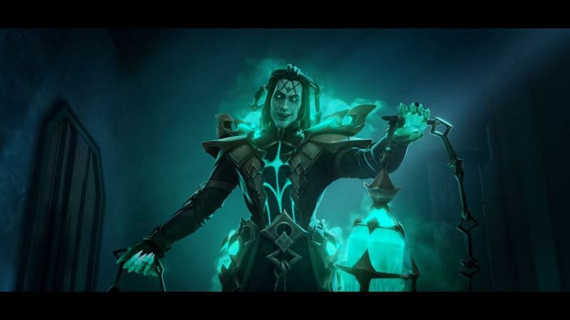 The gentleman reveals himself as Thresh (Image via Wild Rift)