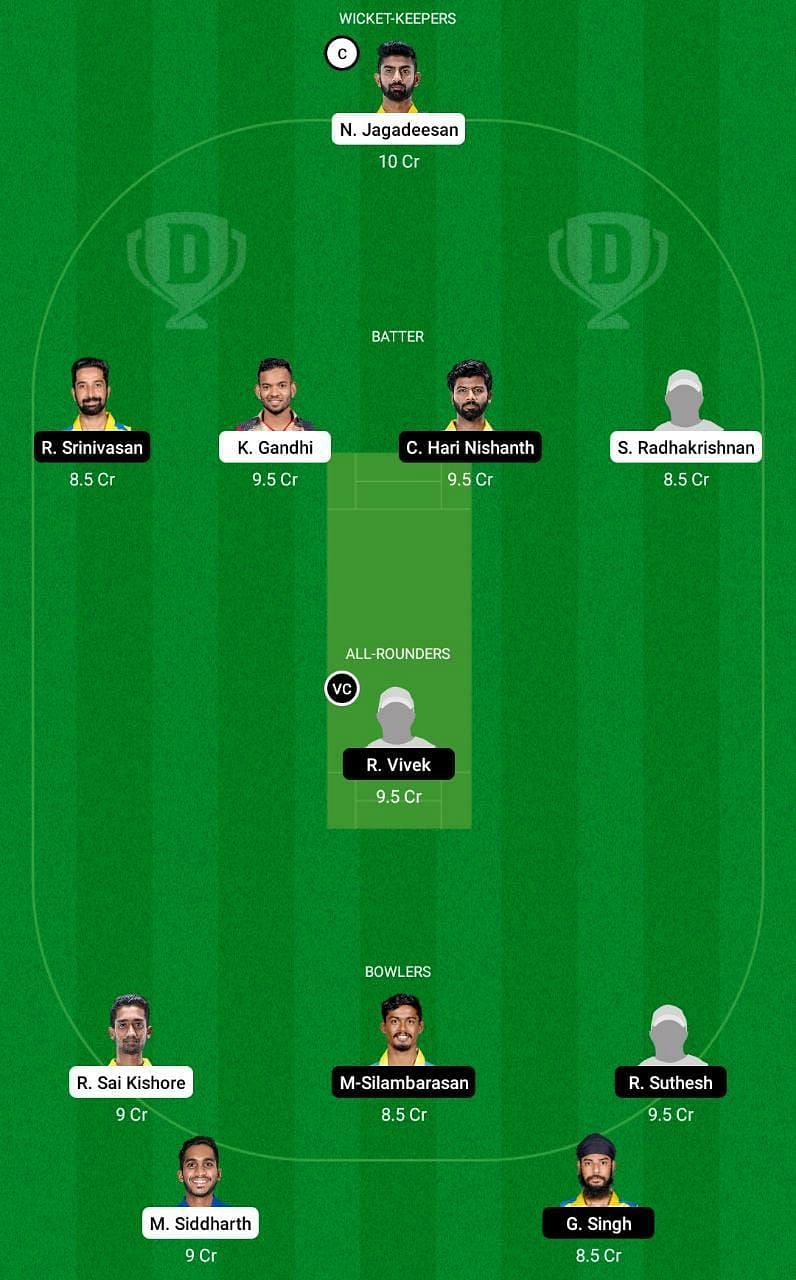 CSG vs DD Dream11 Fantasy Tip #1 - TNPL