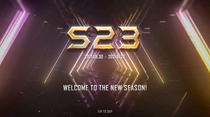 Free Fire Ranked Season 23 will last until 22 October (Image via Free Fire)