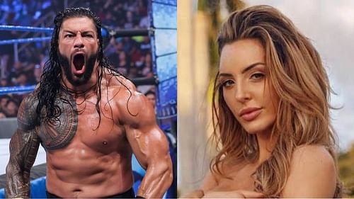 Roman Reigns and Cassie Lee (fka Peyton Royce)