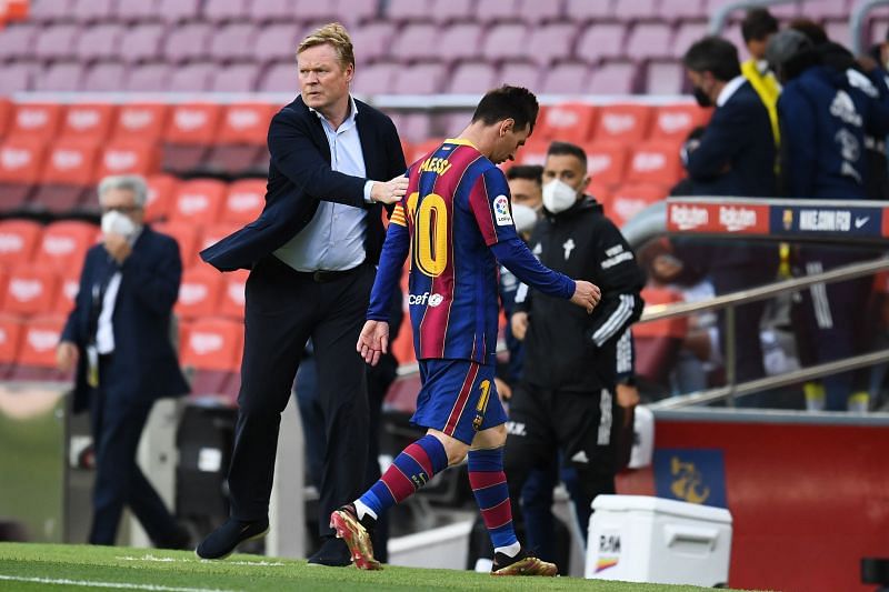 Koeman is preparing for life without Messi