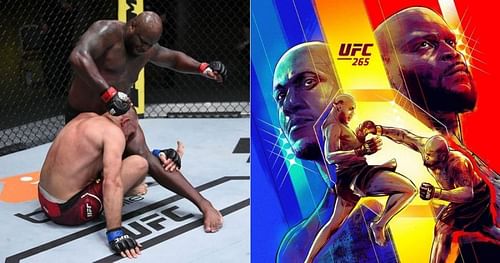 UFC 265: Derrick Lewis vs Ciryl Gane [Image credits: @ufc on Instagram]