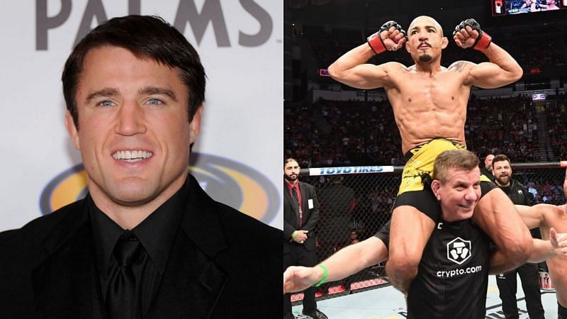 Chael Sonnen (left); Jose Aldo (right) [Right Image Courtesy: @ufc on Instagram]