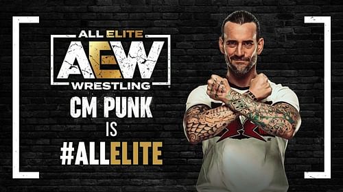 CM Punk is All Elite (Pic Source: AEW)