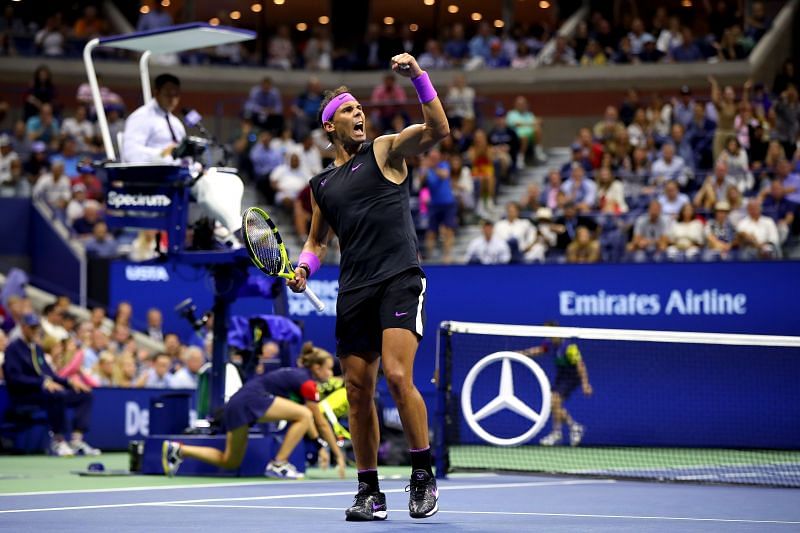 Rafael Nadal at the 2019 US Open