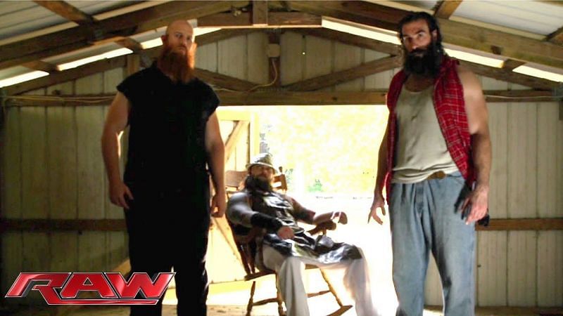 The Wyatt Family&#039;s first WWE vignettes were filmed in woodland areas