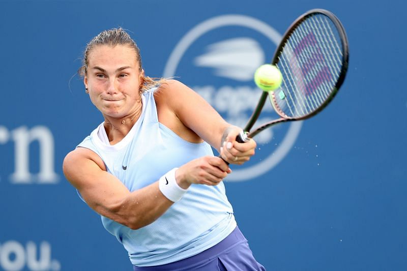 Aryna Sabalenka is the second seed at the US Open