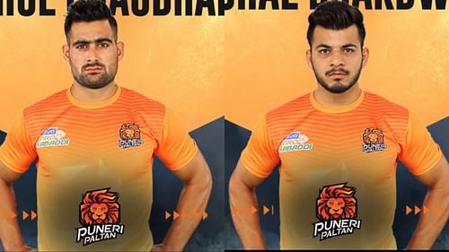 Puneri Paltan signed former Telugu Titans stars Rahul Chaudhari and Vishal Bhardwaj (Image Courtesy: Pro Kabaddi League)